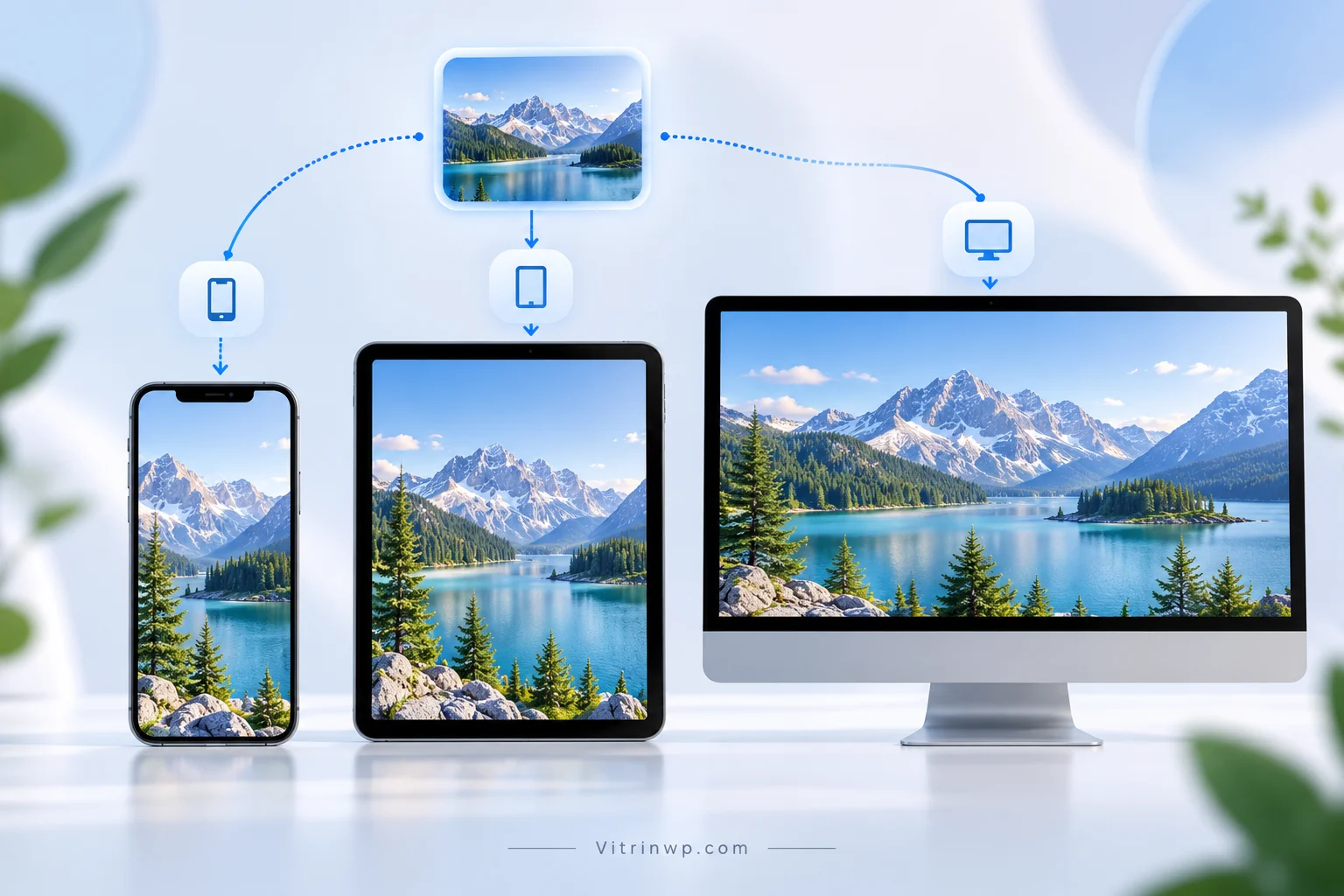 تصویر شاخص آموزش Responsive Images با نمایش نسخه‌های مختلف تصویر برای موبایل و دسکتاپ